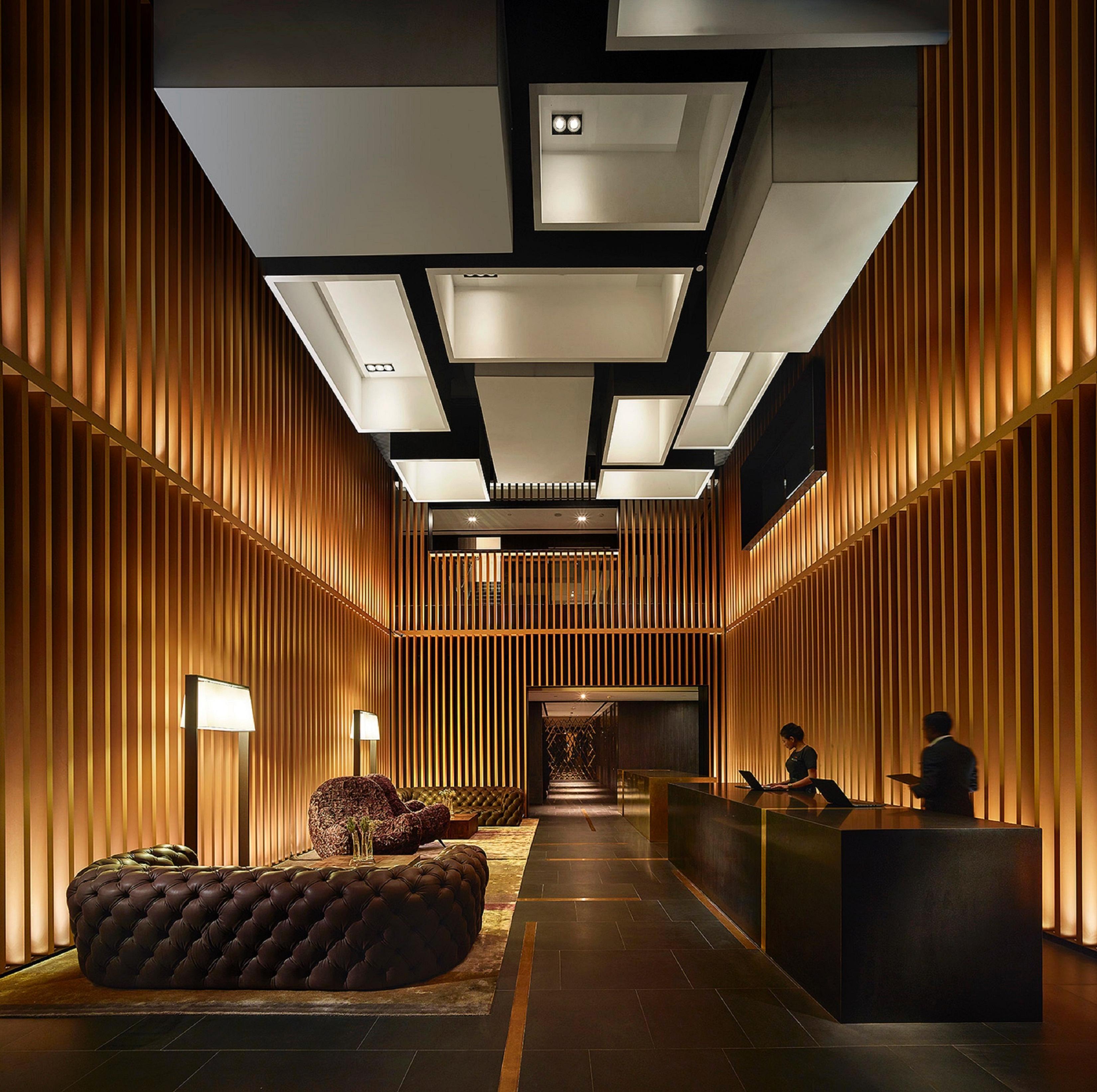 G Hotel Kelawai Tanjung Tokong Zewnętrze zdjęcie The lobby of The Hari